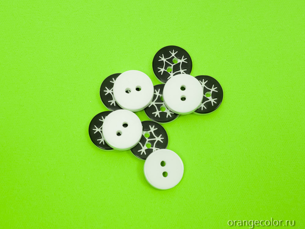 Кликните для увеличения изображения Пластиковая пуговица ПУ1622-02-12