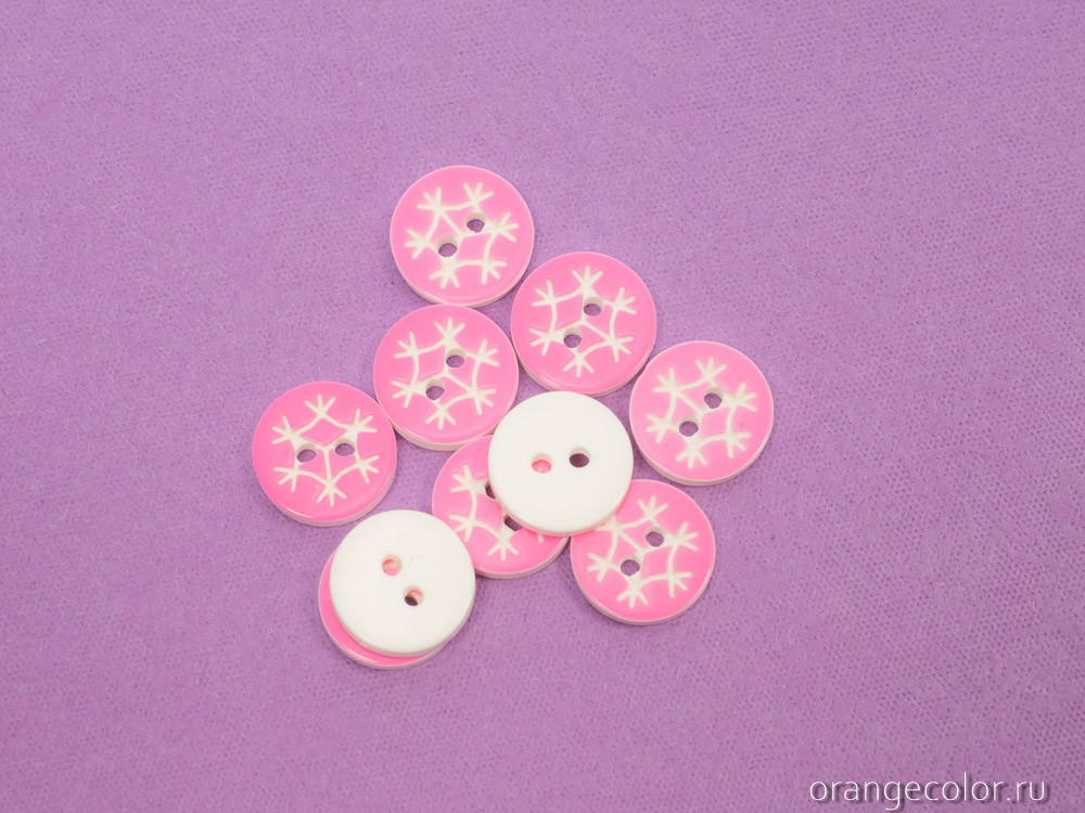 Кликните для увеличения изображения Пластиковая пуговица ПУ1622-05-12