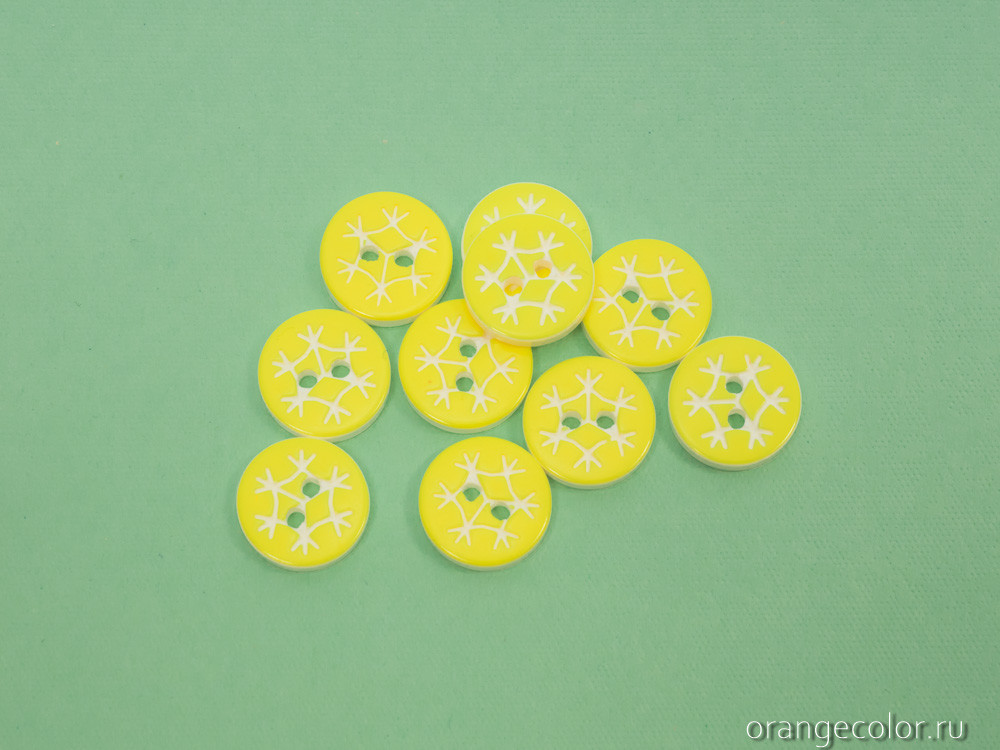 Кликните для увеличения изображения Пластиковая пуговица ПУ1622-06-12