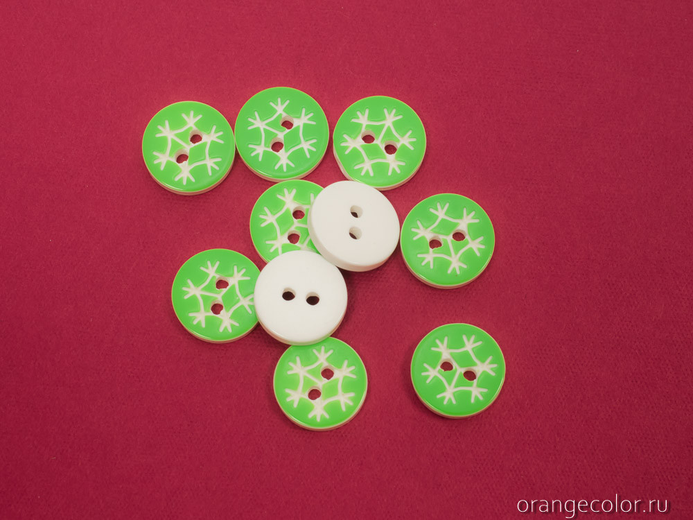 Кликните для увеличения изображения Пластиковая пуговица ПУ1622-07-12