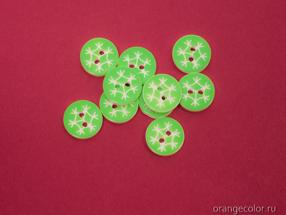 Кликните для увеличения изображения Пластиковая пуговица ПУ1622-07-12