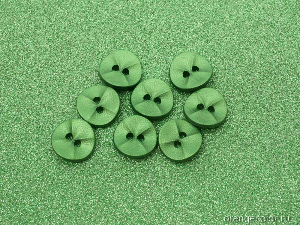 Кликните для увеличения изображения Пластиковая пуговица с узором ПУ1637-02-15