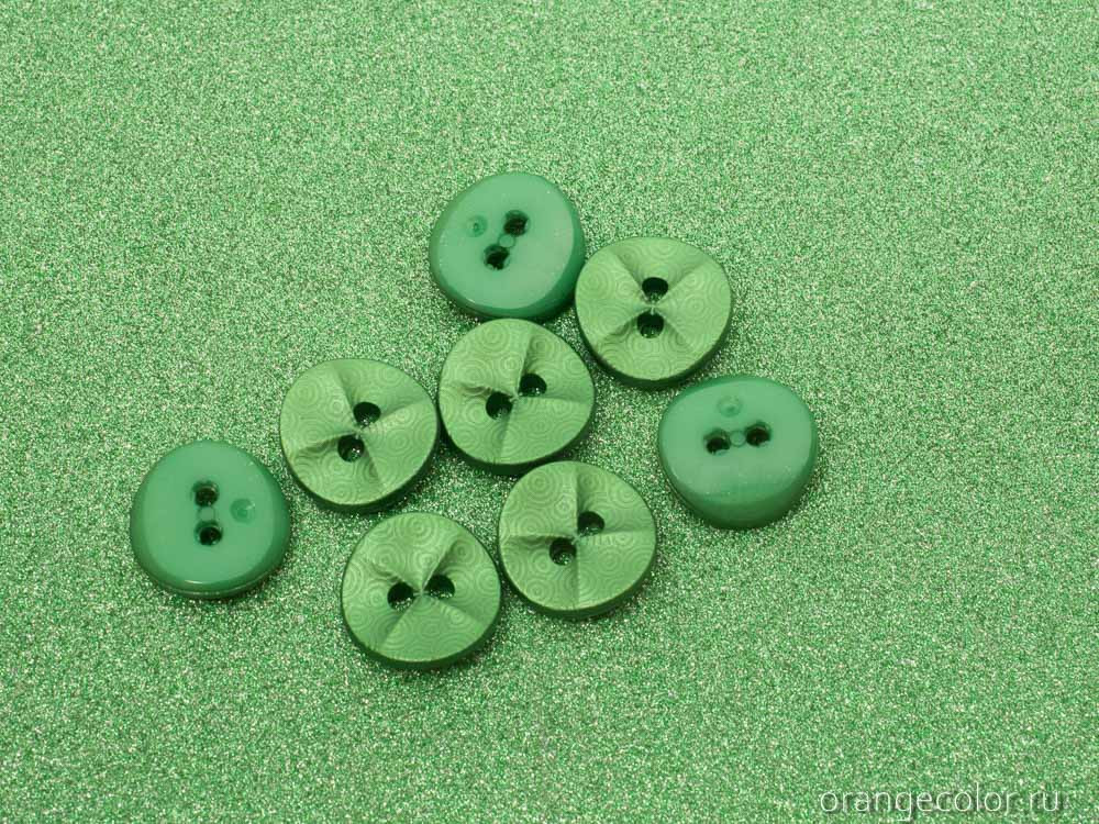 Кликните для увеличения изображения Пластиковая пуговица с узором ПУ1637-02-15