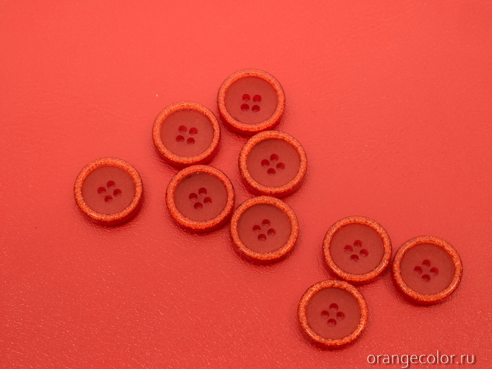 Кликните для увеличения изображения Пуговица с люрексом ПУ1641-01-17