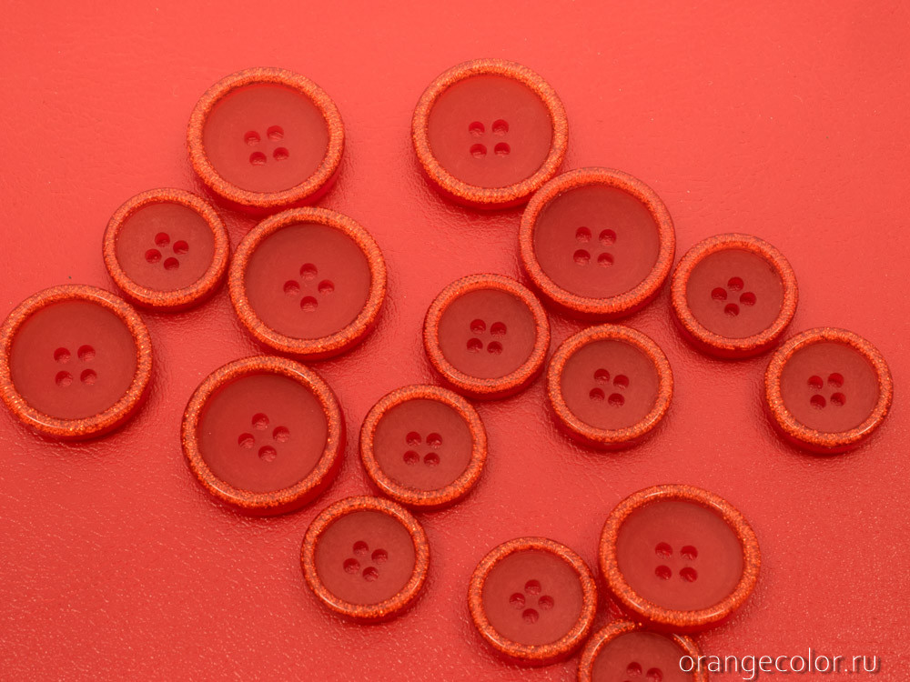 Кликните для увеличения изображения Пуговица с люрексом ПУ1641-01-17