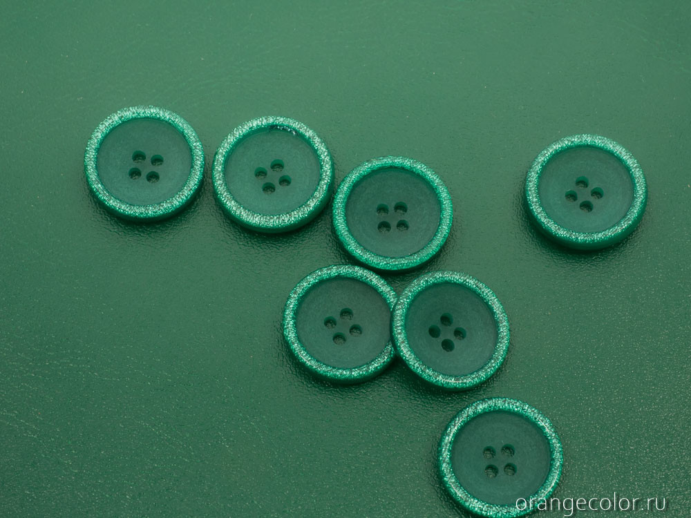 Пуговица с люрексом ПУ1641-02-21