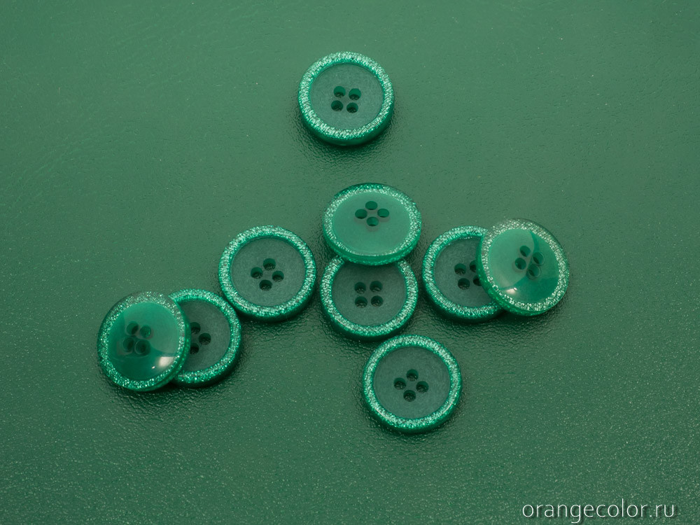 Кликните для увеличения изображения Пуговица с люрексом ПУ1641-02-17