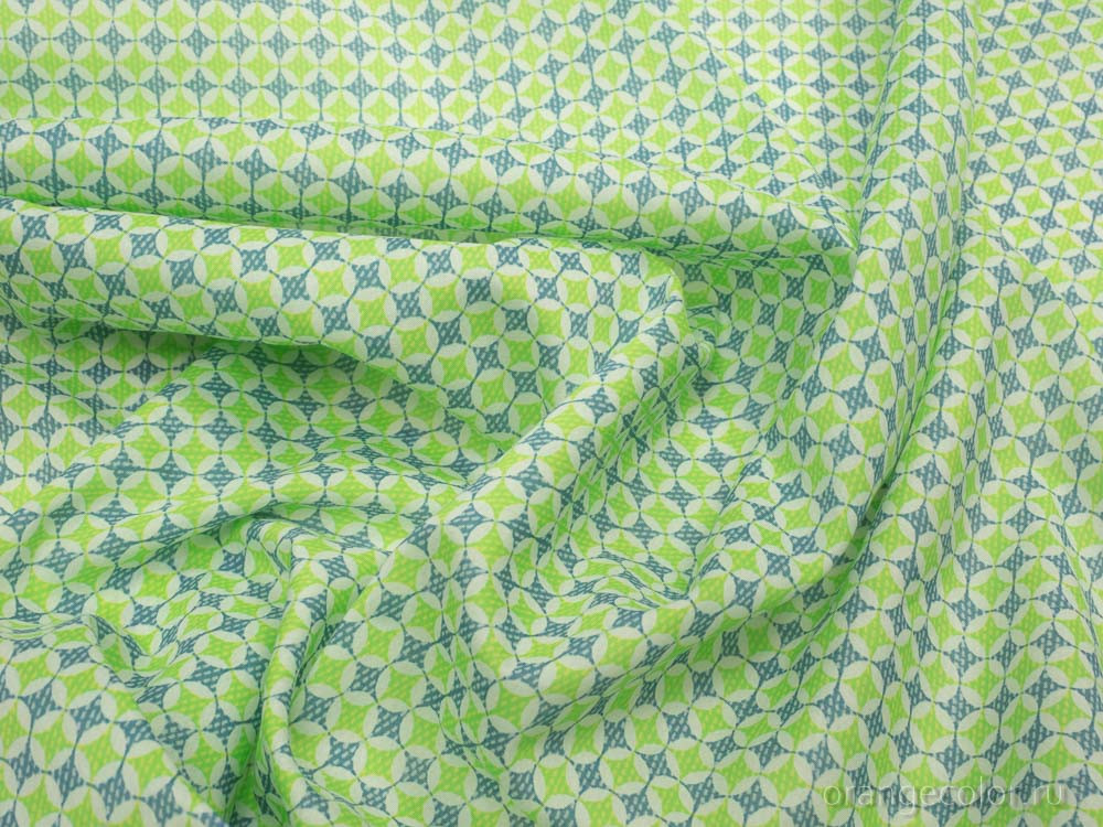 Блузочный хлопок с рисунком 6504ХПЛ