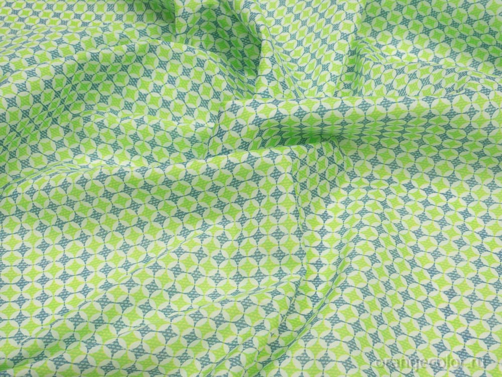 Блузочный хлопок с рисунком 6504ХПЛ