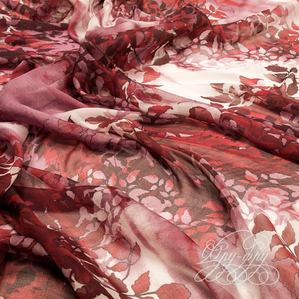 Кликните для увеличения изображения Шёлковый шифон 6537ШК