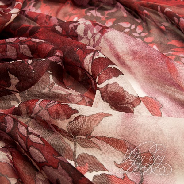 Кликните для увеличения изображения Шёлковый шифон 6537ШК