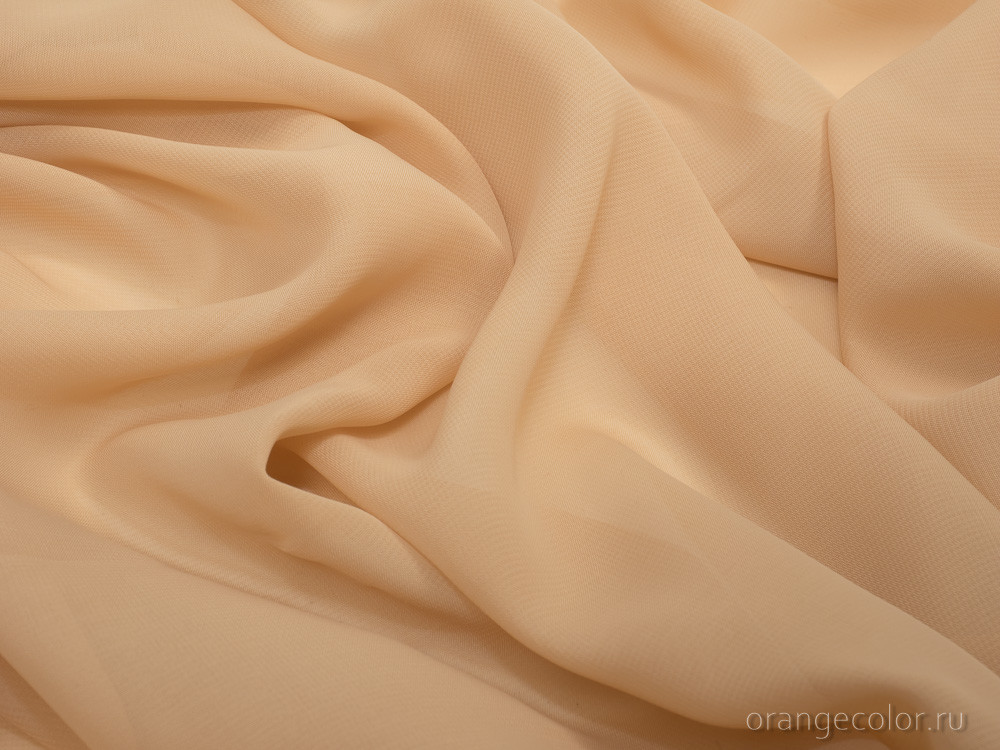 Кликните для увеличения изображения Шифон телесного цвета 6540БП