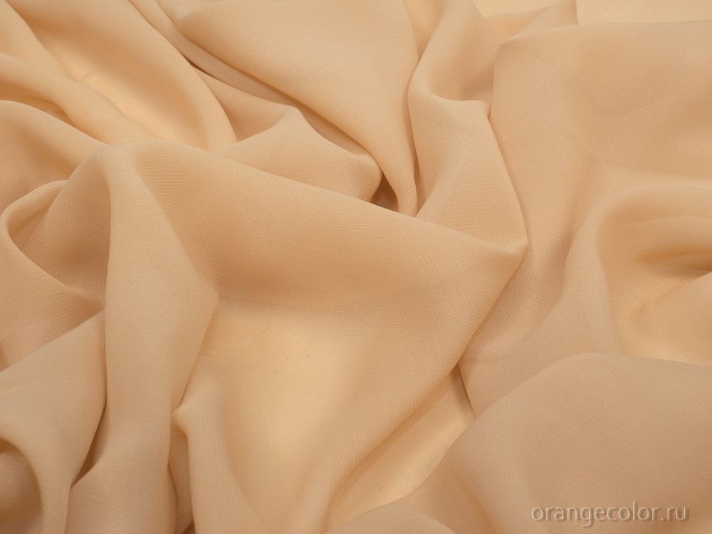 Кликните для увеличения изображения Шифон телесного цвета 6540БП