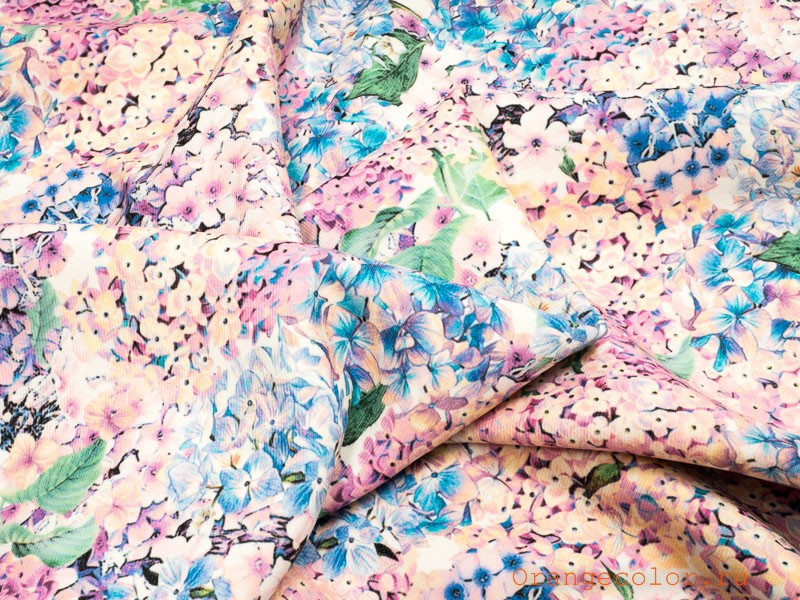 Кликните для увеличения изображения Эластичная мягкая ткань с рисунком 6634КТ