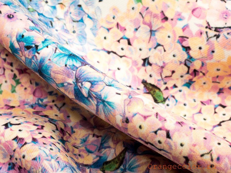 Кликните для увеличения изображения Эластичная мягкая ткань с рисунком 6634КТ