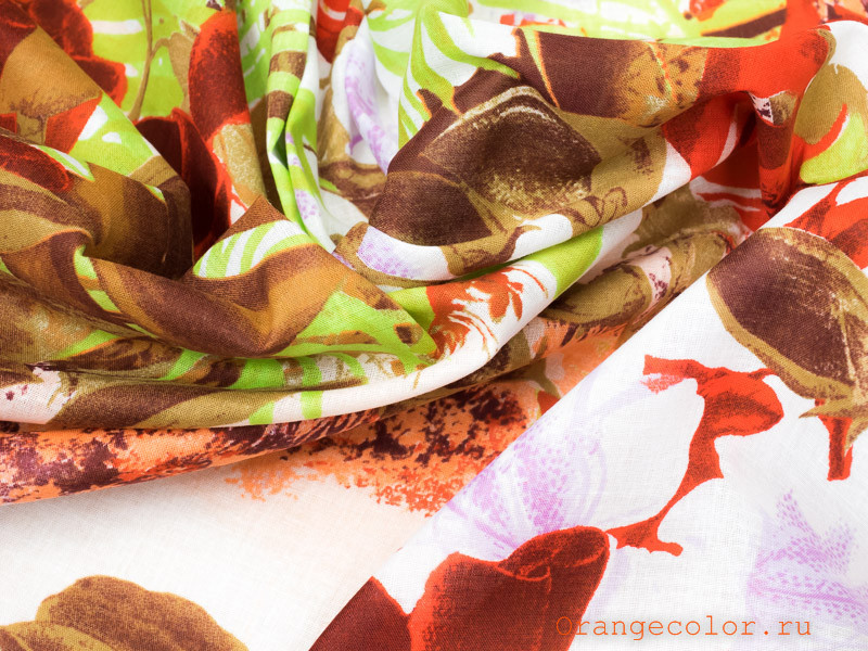 Кликните для увеличения изображения Блузочно-плательный хлопок 6635ХПЛ-2.0