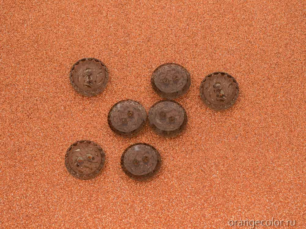 Пуговица с футуристическим узором ПУ1644-02-16