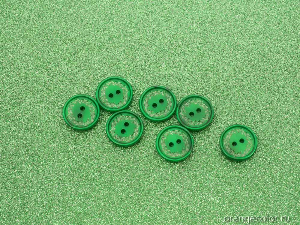 Кликните для увеличения изображения Перламутровая пуговица ПУ1648-02-15