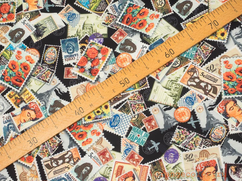 Кликните для увеличения изображения Блузочно-плательный сатин 5591БП-1.4