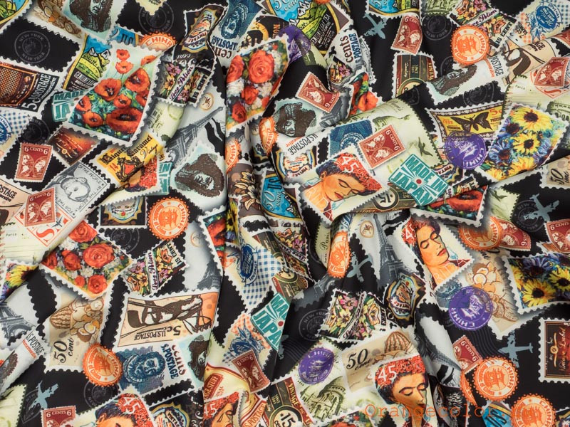 Кликните для увеличения изображения Блузочно-плательный сатин 5591БП-1.4