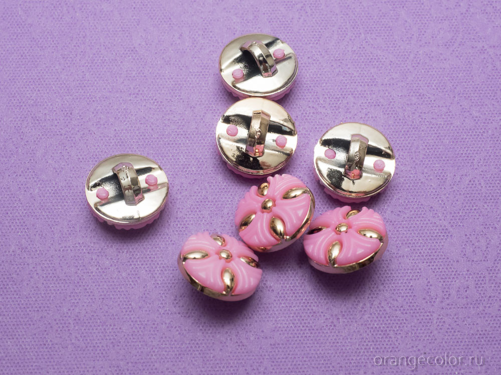 Пуговица с узором ПУ1652-01-13