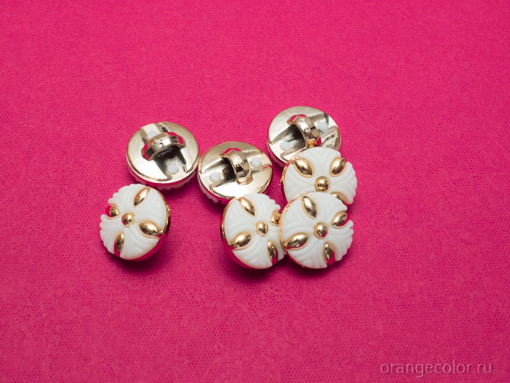 Кликните для увеличения изображения Пуговица с узором ПУ1652-03-13