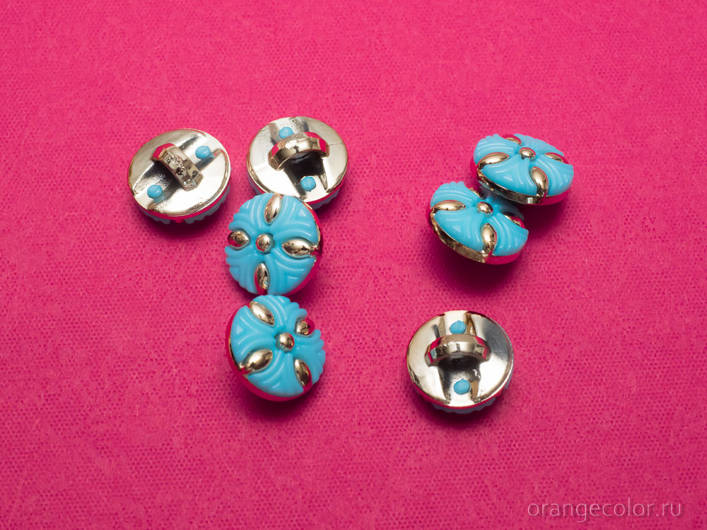 Пуговица с узором ПУ1652-04-13