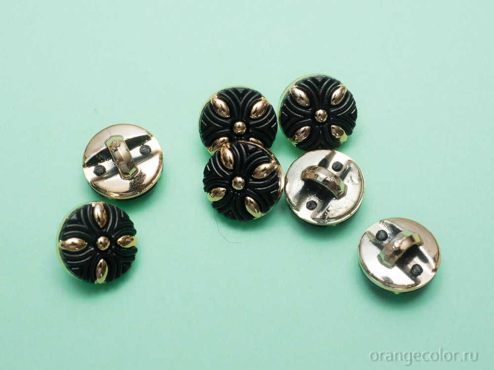 Кликните для увеличения изображения Пуговица с узором ПУ1652-05-13