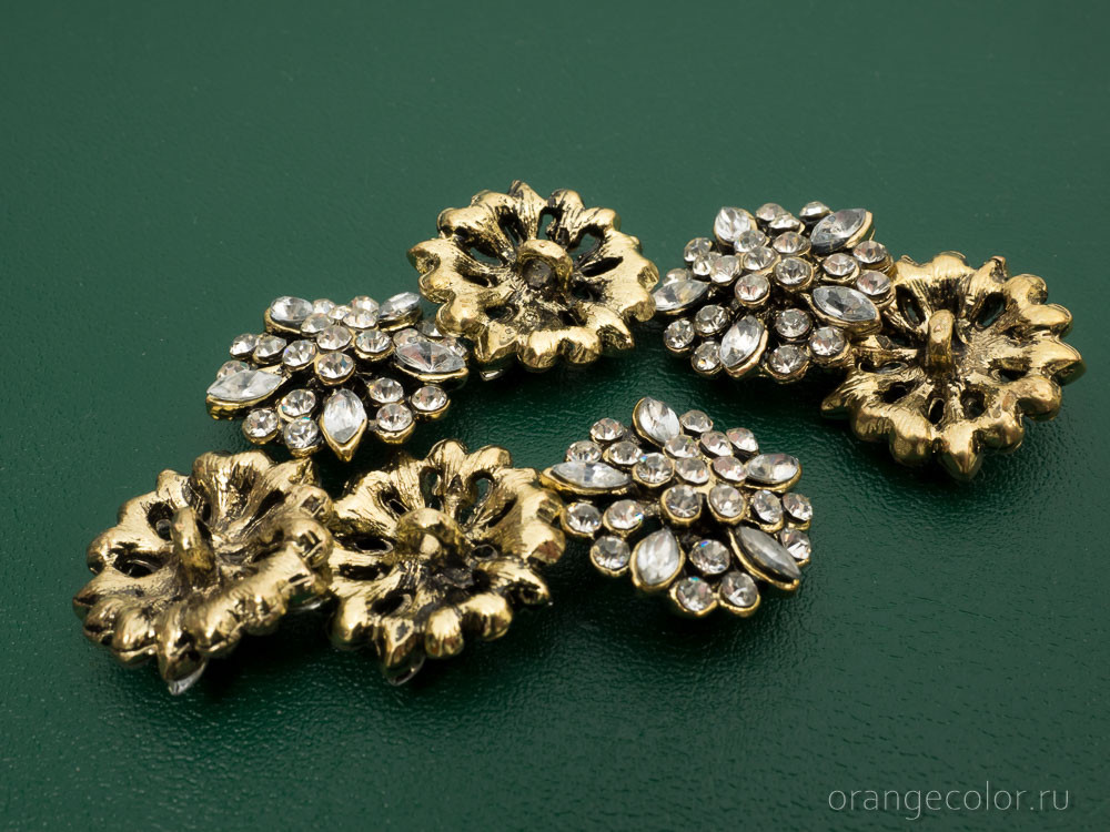 Винтажная пуговица ПУ1663-01-20