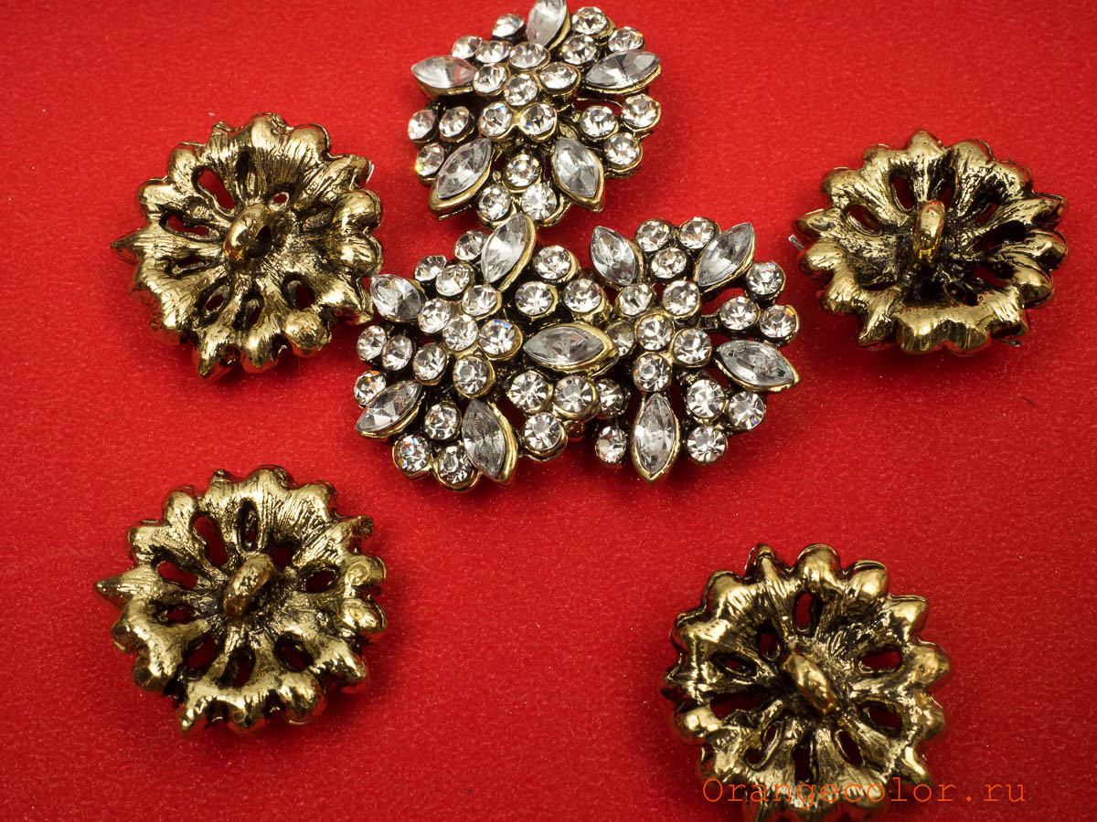 Винтажная пуговица ПУ1663-01-20