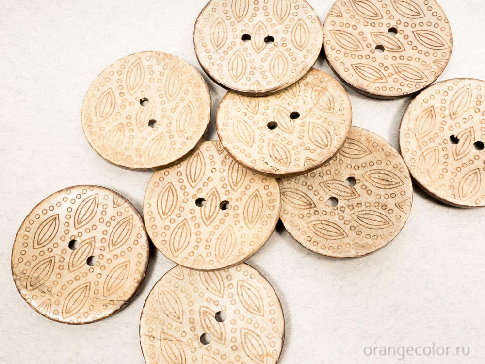 Африканская пуговица ПУ1665-01-38-6