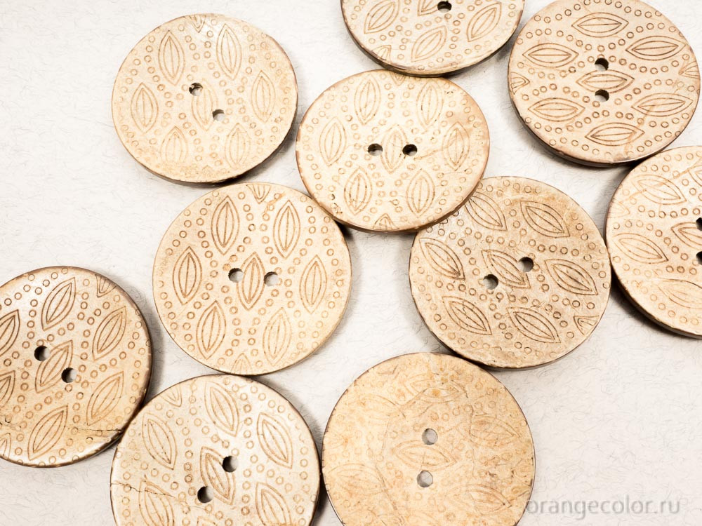 Кликните для увеличения изображения Африканская пуговица ПУ1665-02-38-4