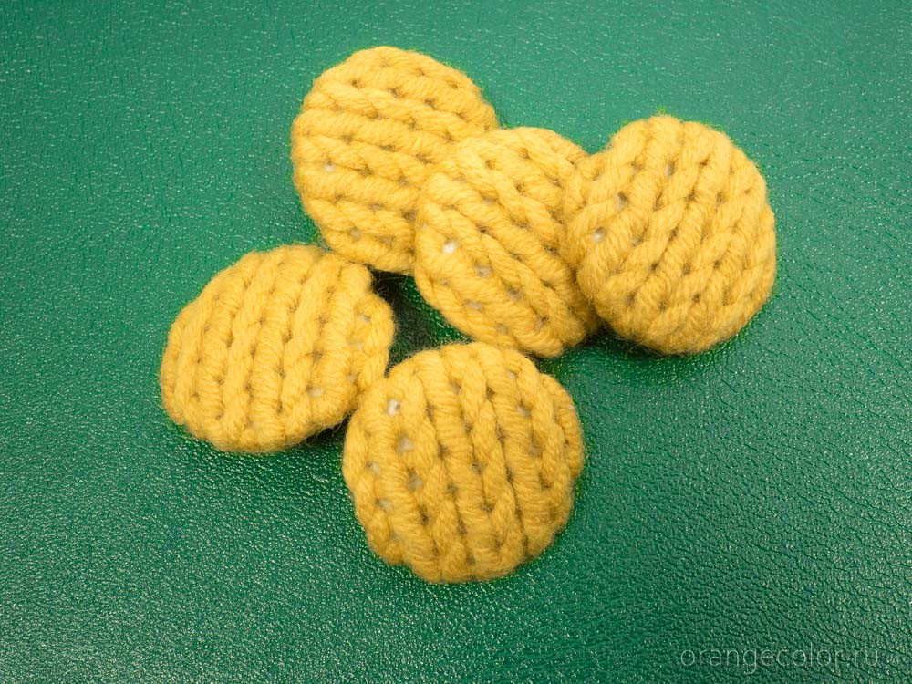 Текстильная пуговица ПУ1671-01-25