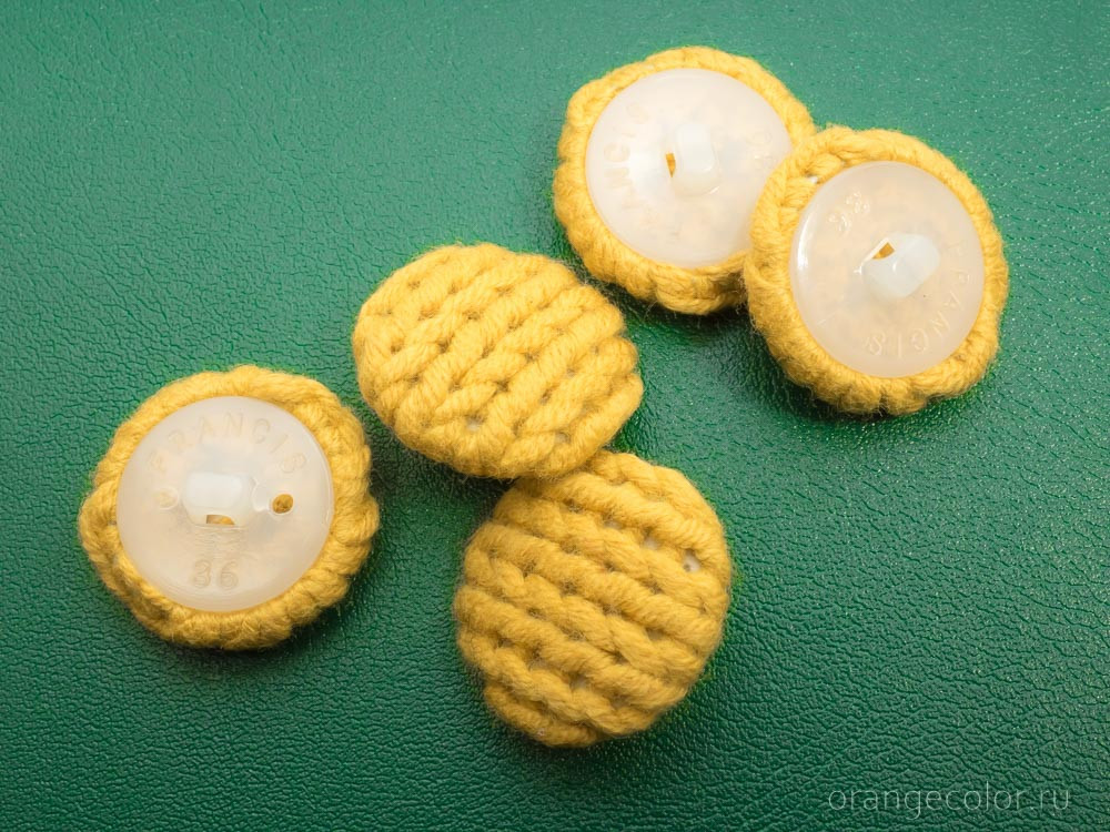 Текстильная пуговица ПУ1671-01-25