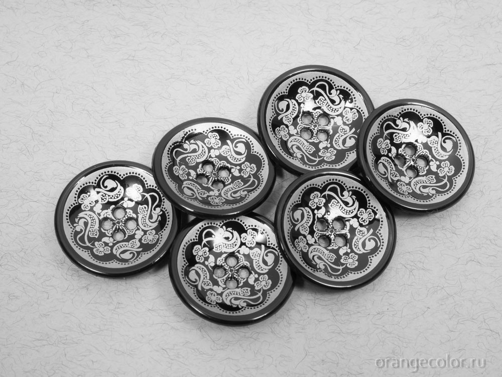 Пуговица Хохлома ПУ1675-01-20-12