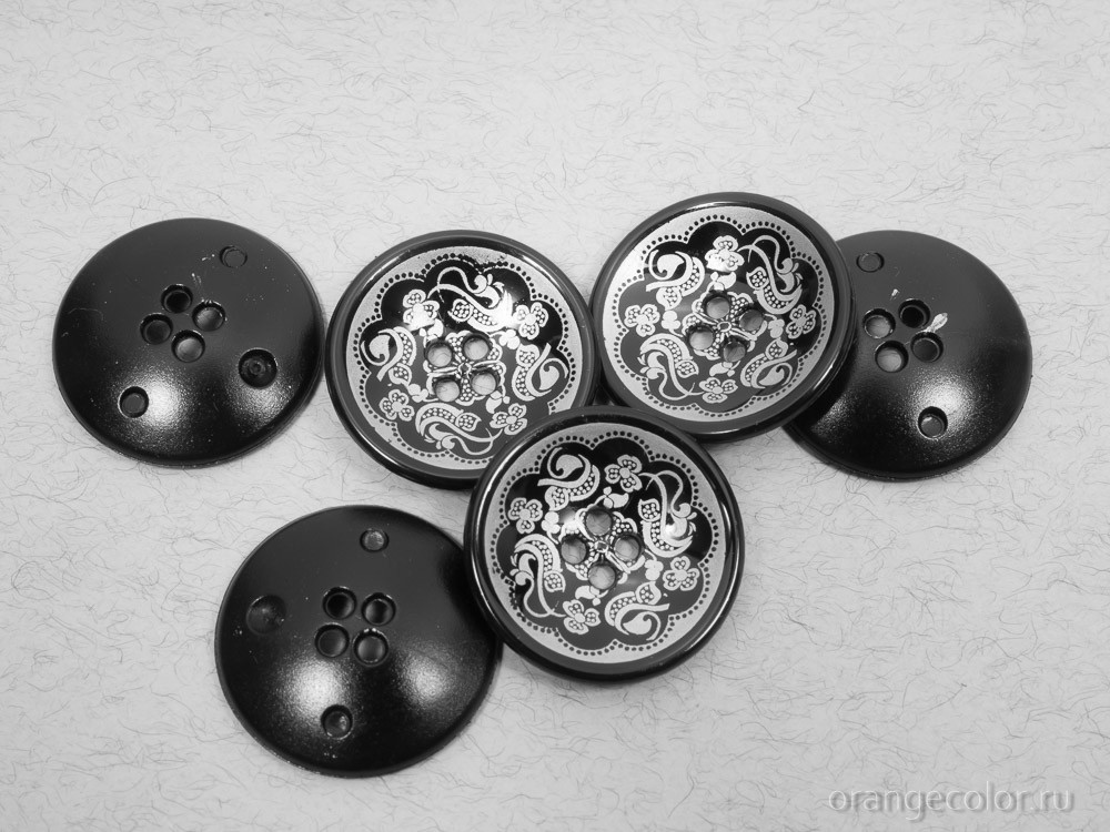 Пуговица Хохлома ПУ1675-01-20-12