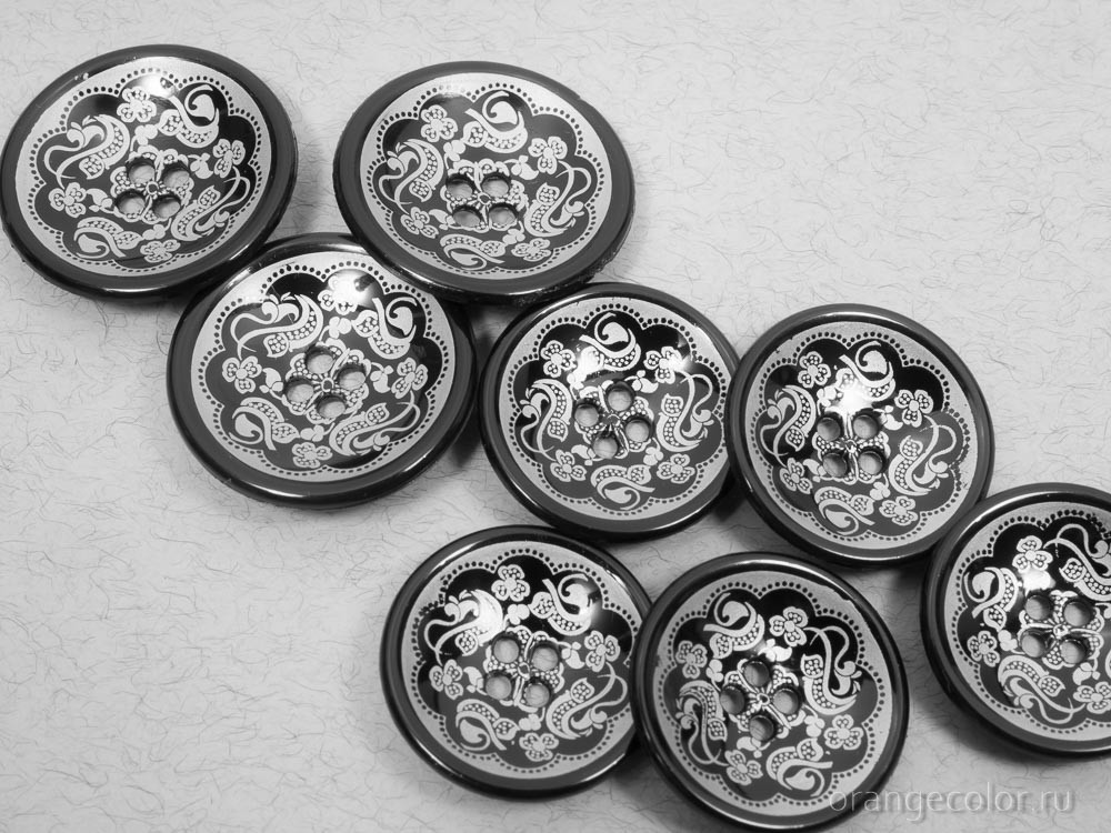 Пуговица Хохлома ПУ1675-01-20-12