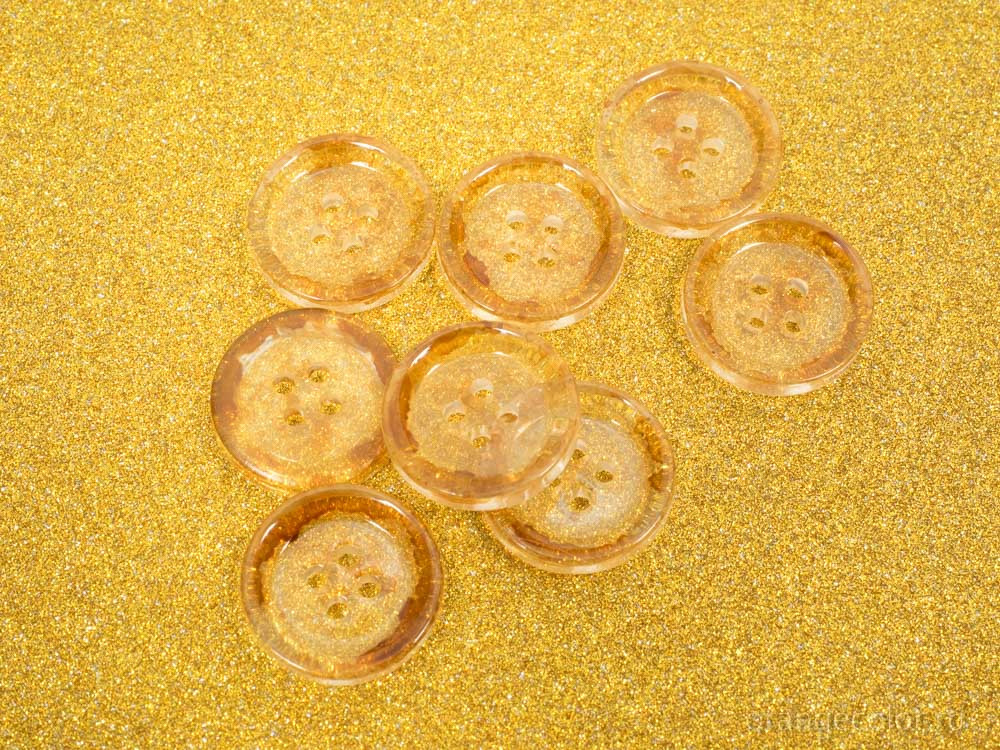 Кликните для увеличения изображения Прозрачная пуговица ПУ1676-02-15