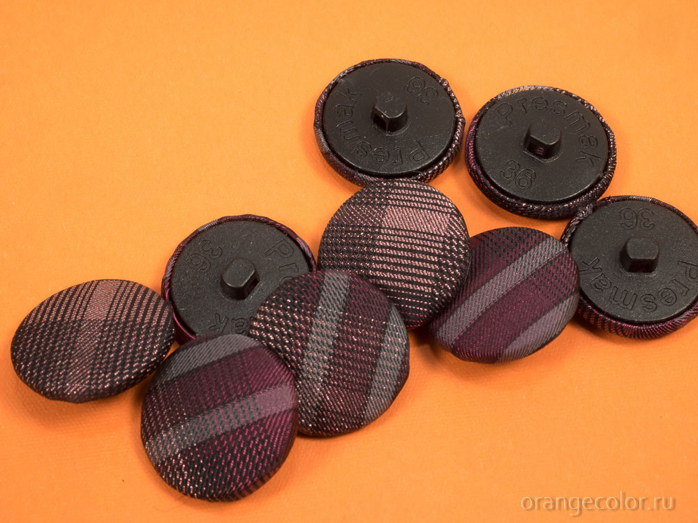 Пуговица с люрексом ПУ1684-01-23