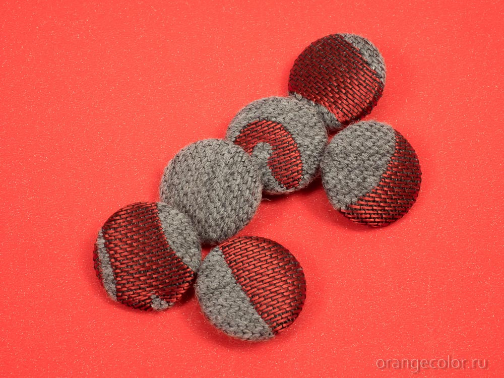 Кликните для увеличения изображения Жаккардовая пуговица ПУ1690-03-00