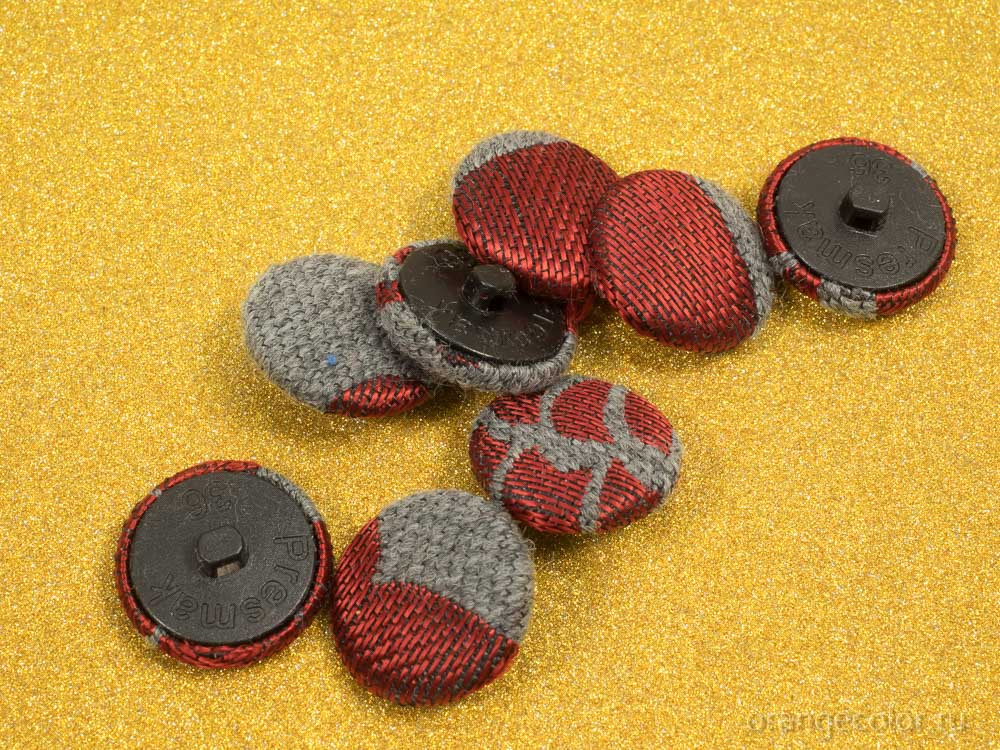 Кликните для увеличения изображения Жаккардовая пуговица ПУ1690-04-00