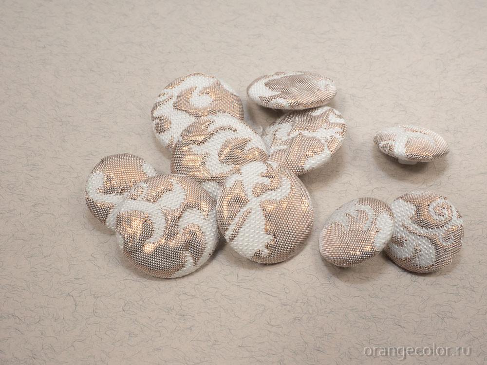 Кликните для увеличения изображения Жаккардовая пуговица ПУ1692-01-00