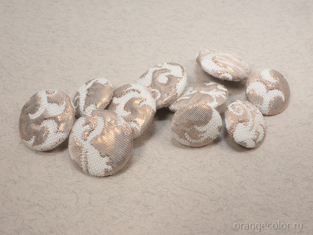 Кликните для увеличения изображения Жаккардовая пуговица ПУ1692-01-00