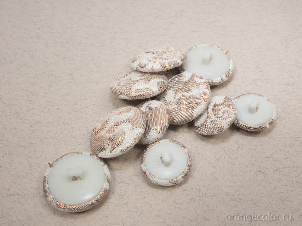 Кликните для увеличения изображения Жаккардовая пуговица ПУ1692-01-00