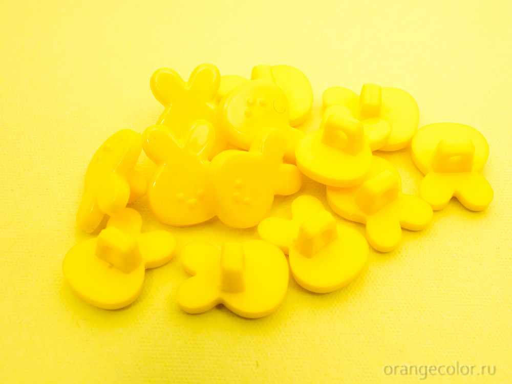 Кликните для увеличения изображения Детская фигурная пуговица ПУ1699-06-14