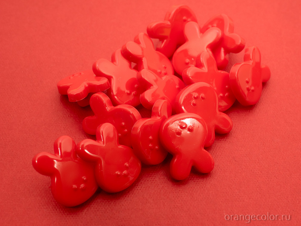 Детская фигурная пуговица ПУ1699-07-14