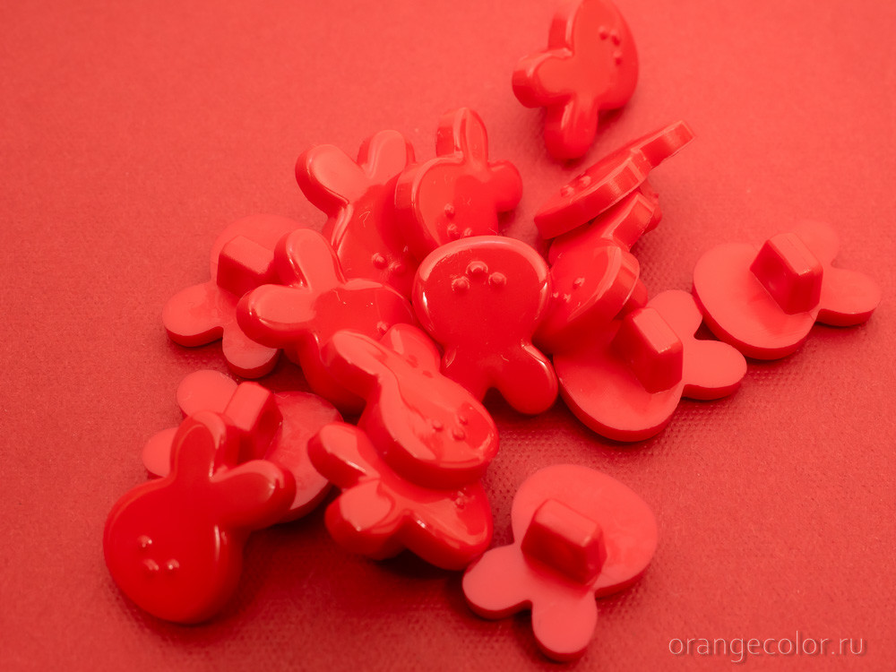 Детская фигурная пуговица ПУ1699-07-14