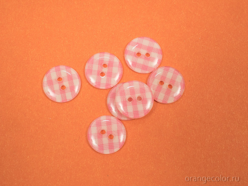 Кликните для увеличения изображения Пуговица в клетку ПУ1700-02-13