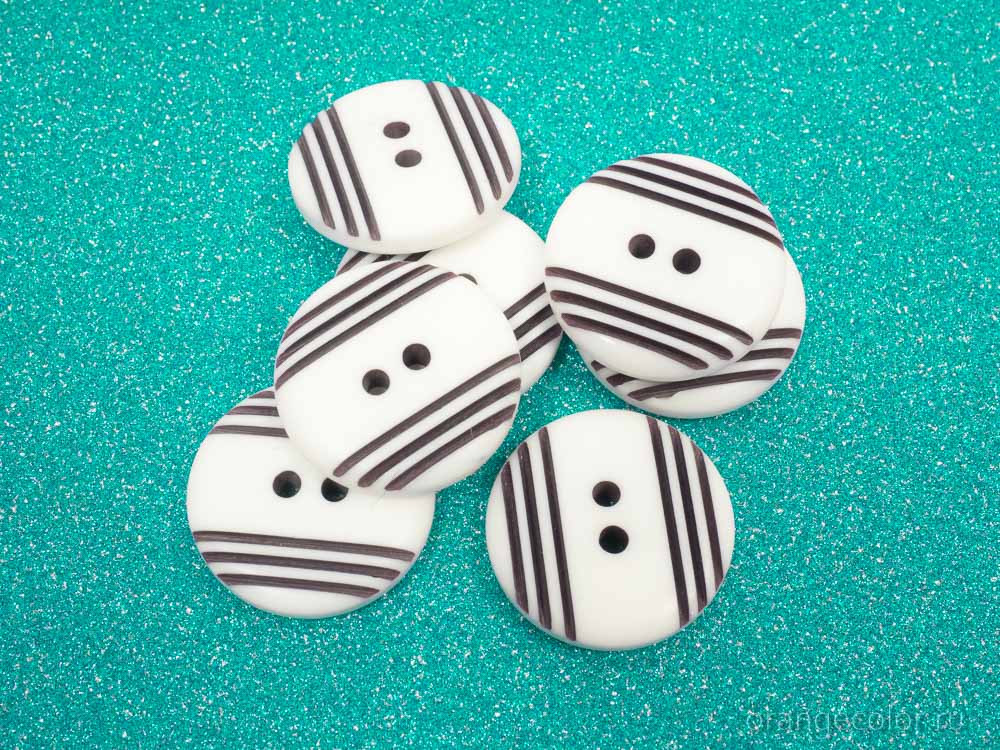 Кликните для увеличения изображения Пуговица с полосками ПУ1705-01-23