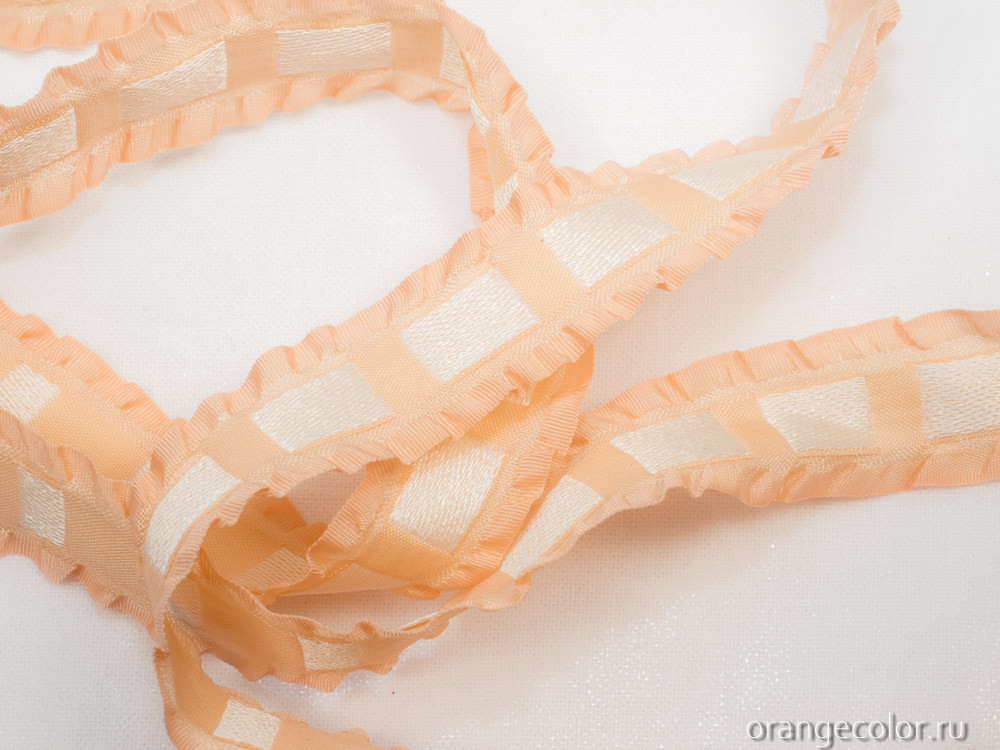 Кликните для увеличения изображения Тесьма с рюшами 03398ТД-01